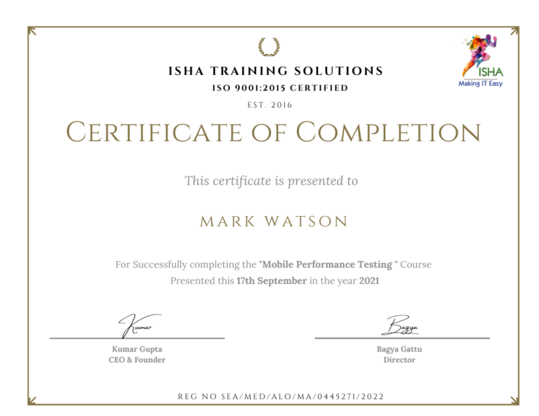 Mobile Performance Testing Using JMeter & LoadRunner | Isha