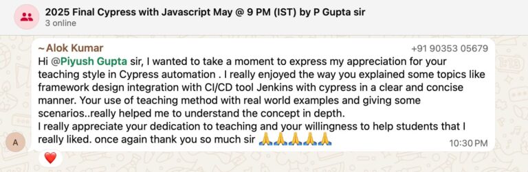 AI Powered Automation Testing training with Playwright JavaScript ...